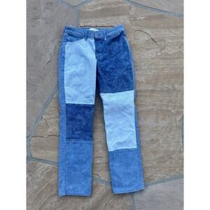 Abercrombie Kids High Rise Straight Jeans Denim Pants Size 15/16